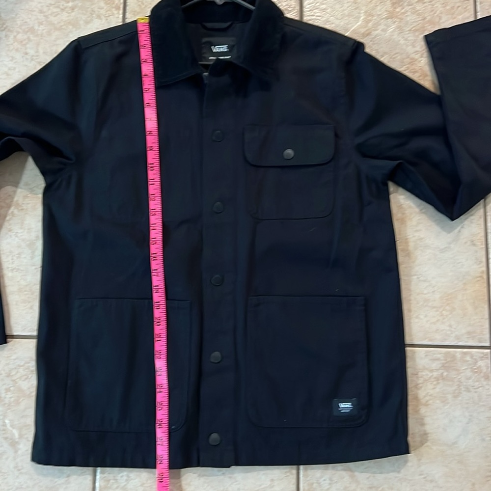 NWOT Vans Men's Drill Chore Coat Jacket Black, Medium‎ - Picture 12 of 12